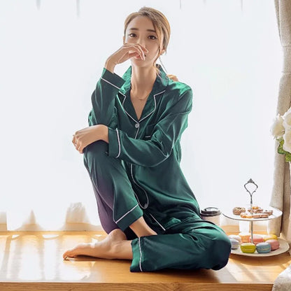 Women Silk Satin Pajamas  Perfect Gift  Voucher Sale