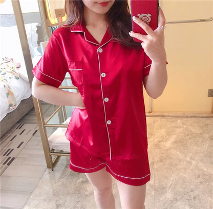 Women Silk Satin Pajamas  Perfect Gift  Voucher Sale